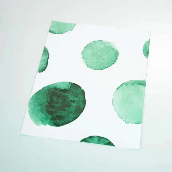 Haven Dots Wallpaper Closeup Green