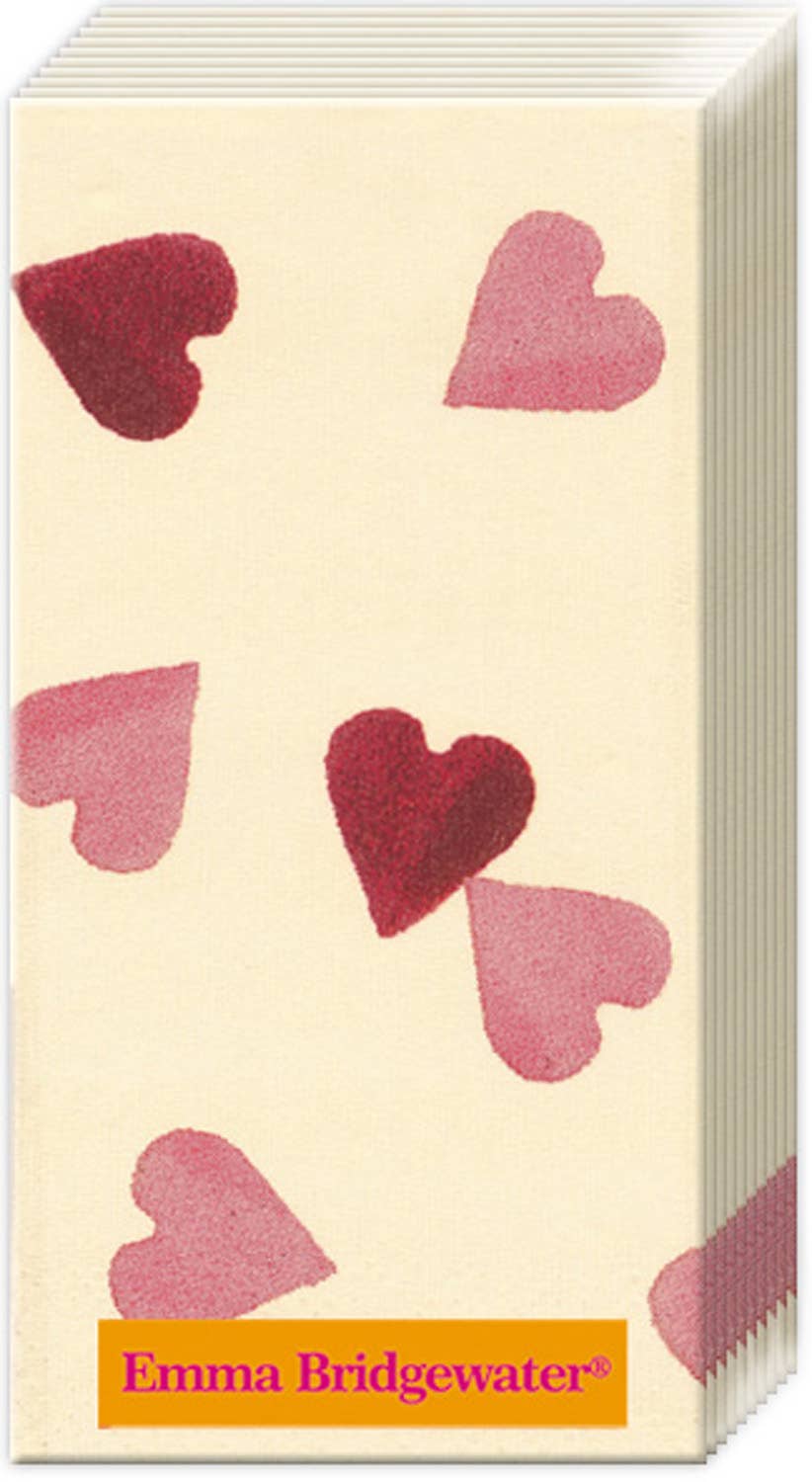 Pocket Travel Tissues - Emma Bridgewater Hearts