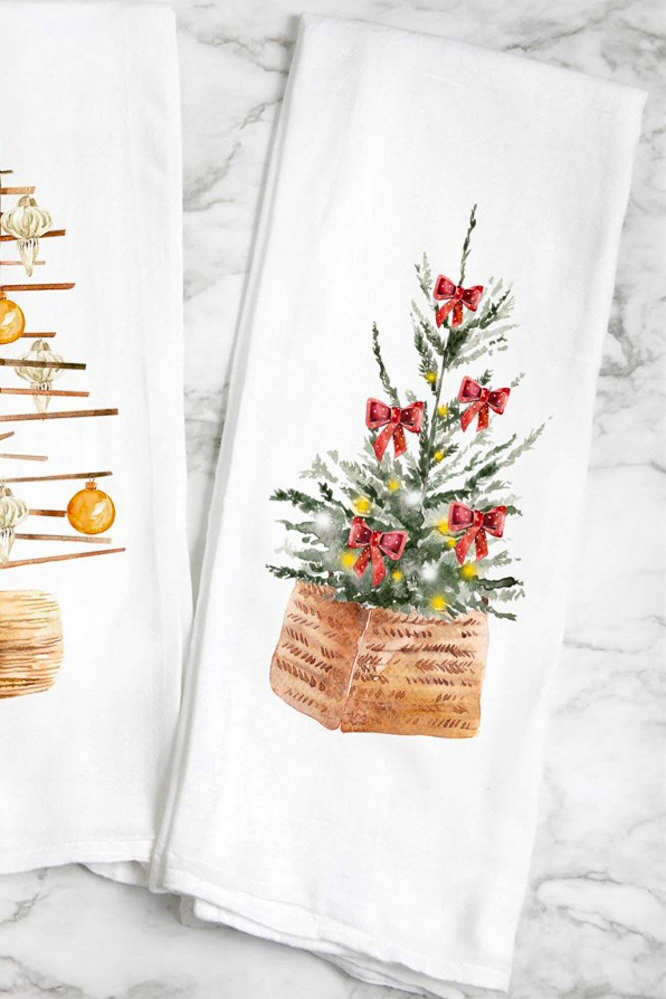 Christmas Tree Kitchen Towel